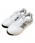NEW BALANCEニューバランス）の古着「ゴルフシューズ」｜ホワイト×グレー