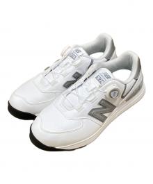 NEW BALANCE（ニューバランス）の古着「ゴルフシューズ」｜ホワイト×グレー