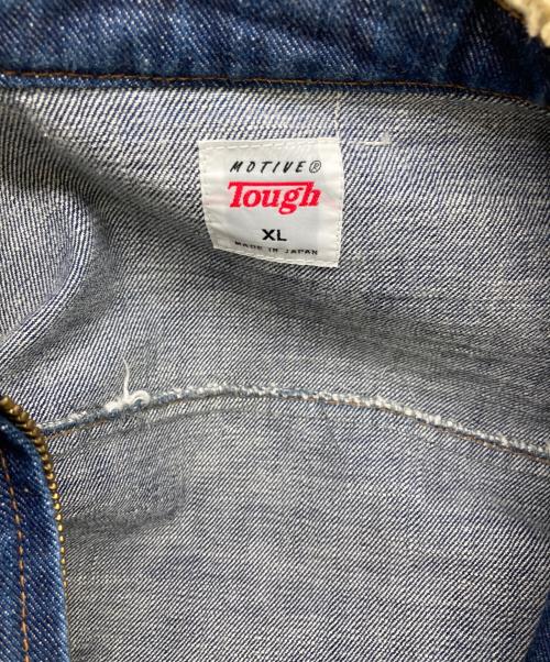 MOTIVE TOUGH（モーティブタフ）MOTIVE TOUGH (モーティブタフ) デニムジャケット ブルー サイズ:XLの古着・服飾アイテム