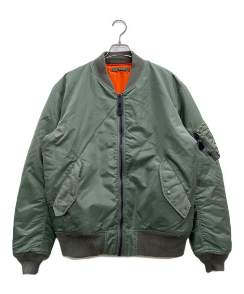 AVIREX（アヴィレックス）AVIREX (アヴィレックス) MA-1ジャケット オリーブオレンジ サイズ:XLの古着・服飾アイテム