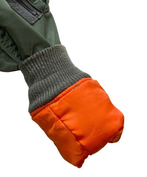 AVIREX（アヴィレックス）AVIREX (アヴィレックス) MA-1ジャケット オリーブオレンジ サイズ:XLの古着・服飾アイテム