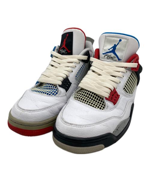 NIKE（ナイキ）NIKE (ナイキ) Air Jordan 4 Retro ホワイト×レッド サイズ:27cmの古着・服飾アイテム