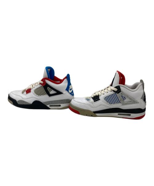 NIKE（ナイキ）NIKE (ナイキ) Air Jordan 4 Retro ホワイト×レッド サイズ:27cmの古着・服飾アイテム