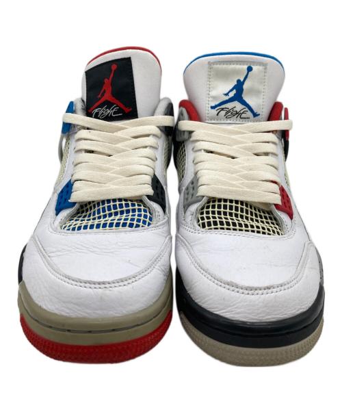 NIKE（ナイキ）NIKE (ナイキ) Air Jordan 4 Retro ホワイト×レッド サイズ:27cmの古着・服飾アイテム