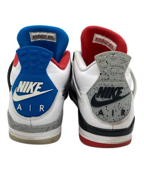 NIKE（ナイキ）NIKE (ナイキ) Air Jordan 4 Retro ホワイト×レッド サイズ:27cmの古着・服飾アイテム