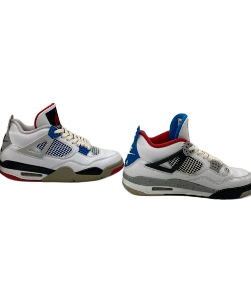 NIKE（ナイキ）NIKE (ナイキ) Air Jordan 4 Retro ホワイト×レッド サイズ:27cmの古着・服飾アイテム