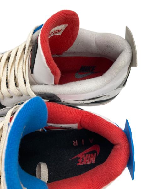 NIKE（ナイキ）NIKE (ナイキ) Air Jordan 4 Retro ホワイト×レッド サイズ:27cmの古着・服飾アイテム