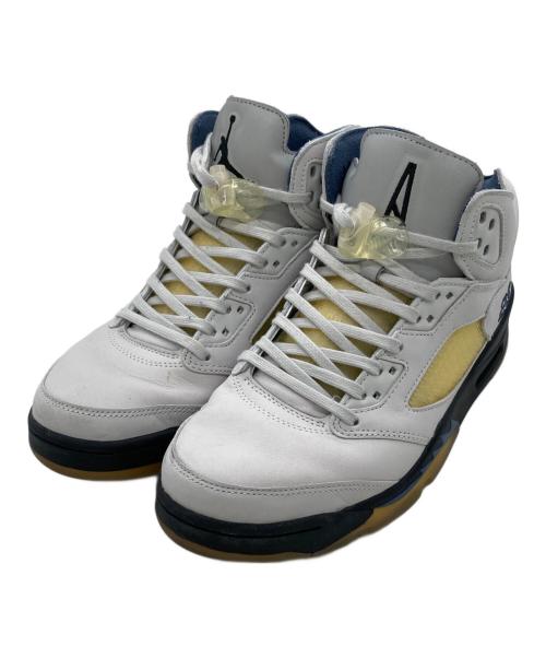 NIKE（ナイキ）NIKE (ナイキ) Jordan 5 （ジョーダン5） ネイビー×ホワイト サイズ:28の古着・服飾アイテム