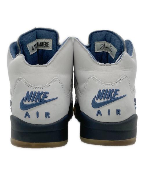 NIKE（ナイキ）NIKE (ナイキ) Jordan 5 （ジョーダン5） ネイビー×ホワイト サイズ:28の古着・服飾アイテム