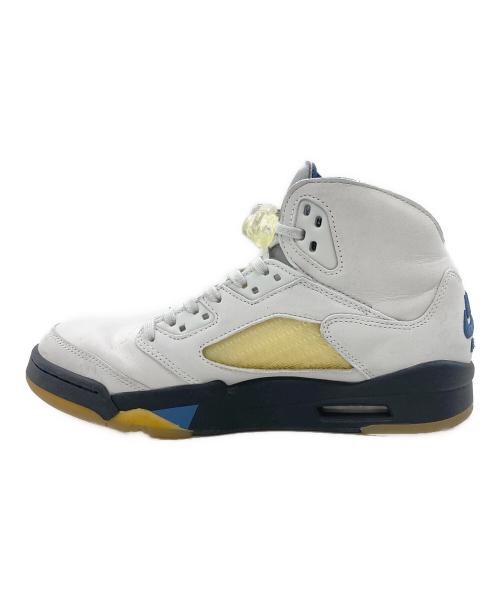 NIKE（ナイキ）NIKE (ナイキ) Jordan 5 （ジョーダン5） ネイビー×ホワイト サイズ:28の古着・服飾アイテム