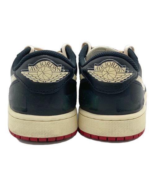 NIKE（ナイキ）NIKE (ナイキ) エア ジョーダン 1 ブラック×ホワイト×レッド サイズ:27.5の古着・服飾アイテム