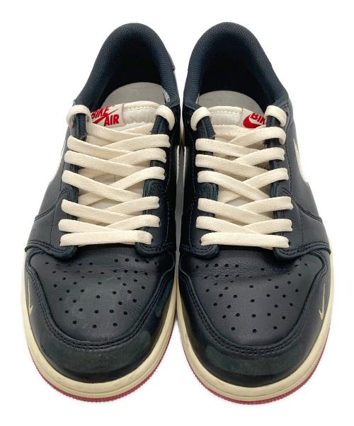 NIKE（ナイキ）NIKE (ナイキ) エア ジョーダン 1 ブラック×ホワイト×レッド サイズ:27.5の古着・服飾アイテム