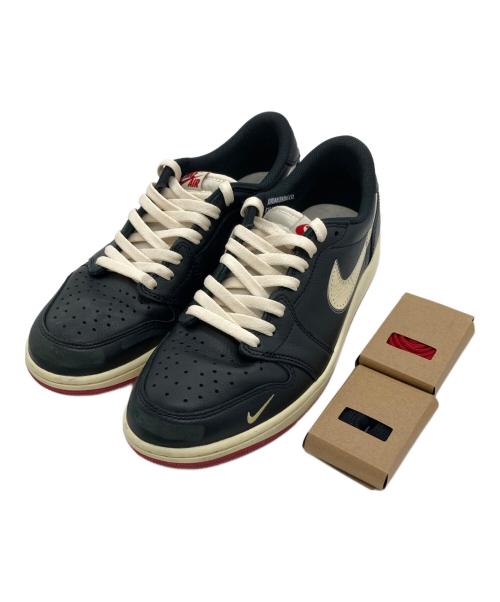 NIKE（ナイキ）NIKE (ナイキ) エア ジョーダン 1 ブラック×ホワイト×レッド サイズ:27.5の古着・服飾アイテム