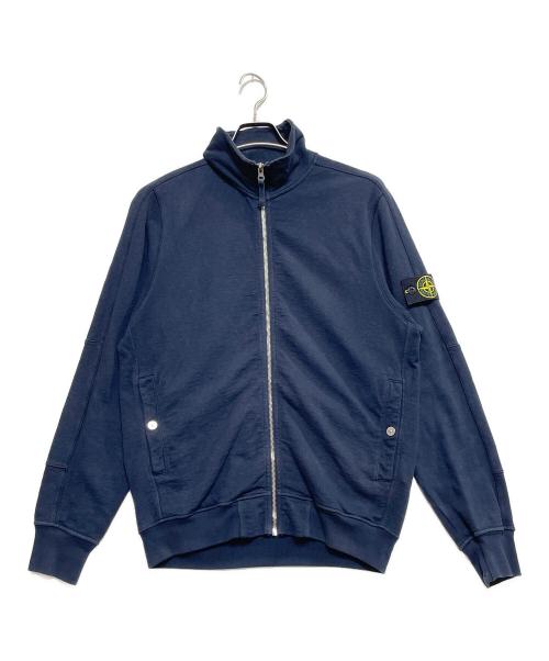 STONE ISLAND（ストーンアイランド）STONE ISLAND (ストーンアイランド) ジップアップスウェット ネイビー サイズ:Ｍの古着・服飾アイテム
