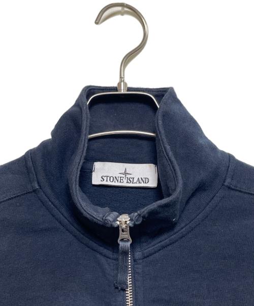 STONE ISLAND（ストーンアイランド）STONE ISLAND (ストーンアイランド) ジップアップスウェット ネイビー サイズ:Ｍの古着・服飾アイテム