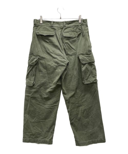 French Army（フランス軍）French Army (フランス軍) M47 カーゴパンツ オリーブ サイズ:13の古着・服飾アイテム