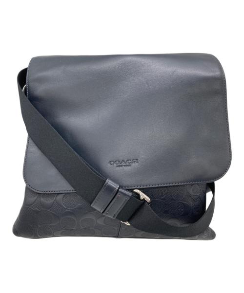 COACH（コーチ）COACH (コーチ) メッセンジャーバッグ ネイビーの古着・服飾アイテム