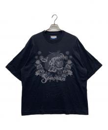 MAISON SPECIAL（メゾンスペシャル）の古着「半袖カットソー」｜ブラック