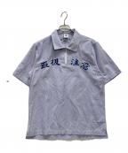 THE BLACK EYE PATCHブラックアイパッチ）の古着「半袖シャツ」｜ブルー