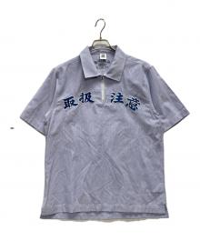 THE BLACK EYE PATCH（ブラックアイパッチ）の古着「半袖シャツ」｜ブルー