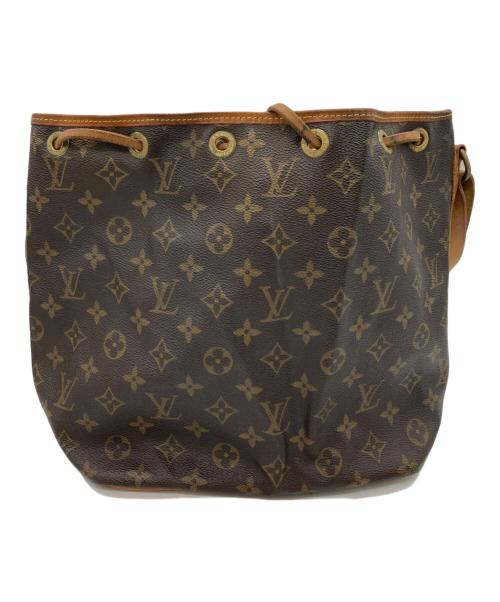 LOUIS VUITTON（ルイ ヴィトン）LOUIS VUITTON (ルイ ヴィトン) プチノエ ブラウンの古着・服飾アイテム