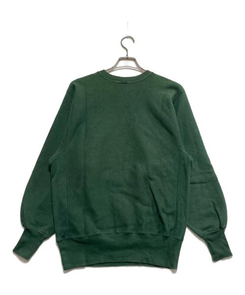 Champion REVERSE WEAVE（チャンピオン リバース ウィーブ）Champion REVERSE WEAVE (チャンピオン リバース ウィーブ) スウェット グリーン サイズ:Lの古着・服飾アイテム