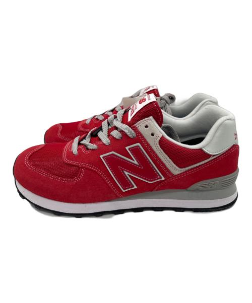 NEW BALANCE（ニューバランス）NEW BALANCE (ニューバランス) スニーカー レッド サイズ:27.5cmの古着・服飾アイテム