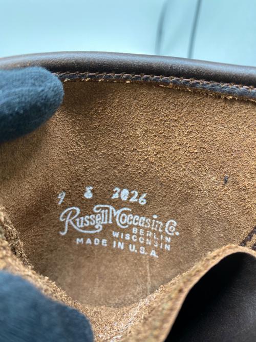 RUSSELL MOCCASIN（ラッセルモカシン）RUSSELL MOCCASIN (ラッセルモカシン) ハンティングブーツ Bird Shooter(バードシューター） ブラウン サイズ:US9の古着・服飾アイテム