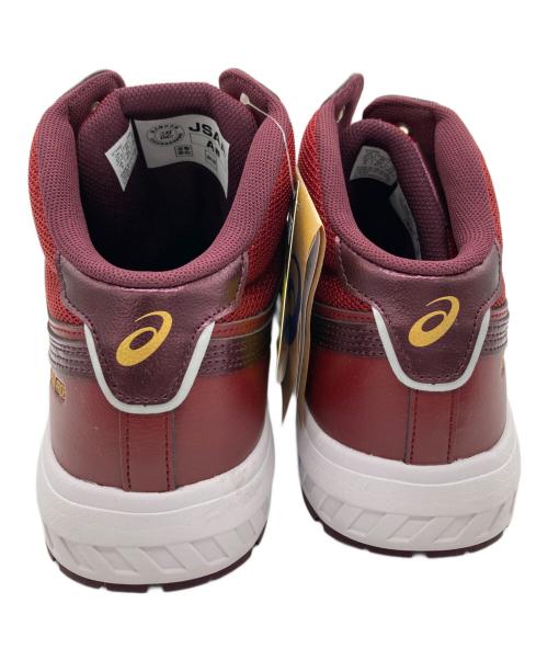 asics（アシックス）asics (アシックス) 安全靴 レッド サイズ:27.5cm 未使用品の古着・服飾アイテム