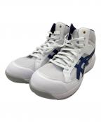 asicsアシックス）の古着「安全靴」｜ネイビー×ホワイト