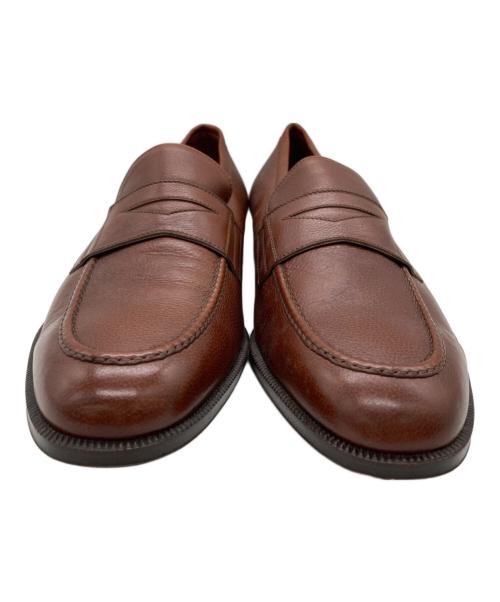 Salvatore Ferragamo（サルヴァトーレ フェラガモ）Salvatore Ferragamo (サルヴァトーレ フェラガモ) ペニーローファー ブラウン サイズ:26cmの古着・服飾アイテム