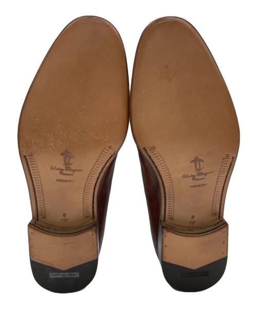 Salvatore Ferragamo（サルヴァトーレ フェラガモ）Salvatore Ferragamo (サルヴァトーレ フェラガモ) ペニーローファー ブラウン サイズ:26cmの古着・服飾アイテム