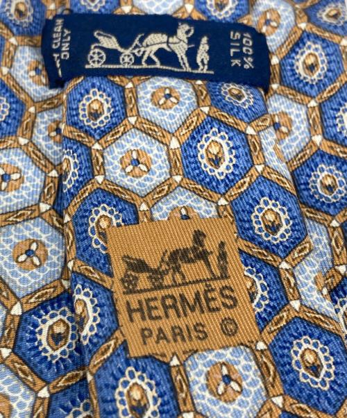 HERMES（エルメス）HERMES (エルメス) ネクタイ ブルー サイズ:表記無の古着・服飾アイテム
