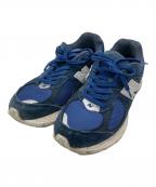 NEW BALANCEニューバランス）の古着「ローカットスニーカー」｜ネイビー