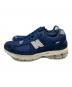 NEW BALANCE (ニューバランス) ローカットスニーカー ネイビー サイズ:27cm：6000円