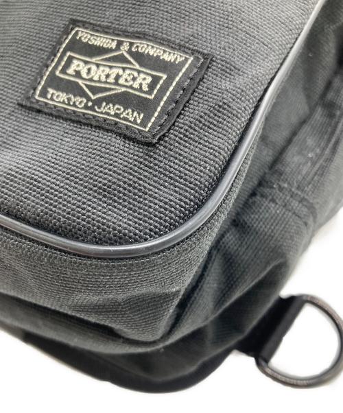 PORTER（ポーター）PORTER (ポーター) スリングショルダーバッグ ブラックの古着・服飾アイテム