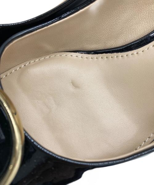 TORY BURCH（トリーバーチ）TORY BURCH (トリーバーチ) ウェッジソールパンプス ブラック サイズ:7の古着・服飾アイテム