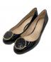 TORY BURCH（トリーバーチ）の古着「ウェッジソールパンプス」｜ブラック