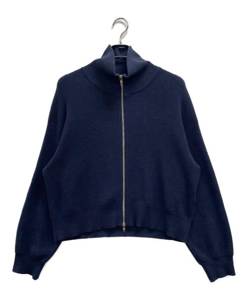 JOURNAL STANDARD relume（ジャーナルスタンダード レリューム）JOURNAL STANDARD relume (ジャーナルスタンダード レリューム) 薄手ニット ネイビー サイズ:FREEの古着・服飾アイテム