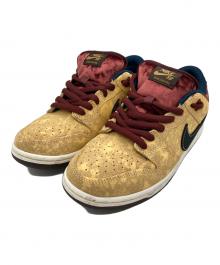 NIKE SB（ナイキエスビー）の古着「ローカットスニーカー」｜ワインレッド×カーキ