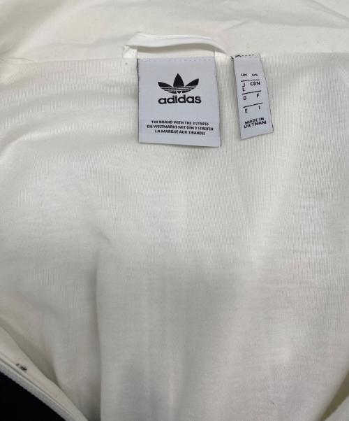 adidas（アディダス）adidas (アディダス) トラックジャケット ブラック×ホワイト サイズ:Lの古着・服飾アイテム