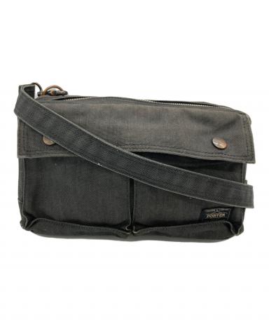 中古・古着通販】PORTER (ポーター) ショルダーバッグ ブラック