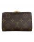 LOUIS VUITTON (ルイ ヴィトン) ポルトモネ・ビエ・ヴィエノワ ブラウン：6000円