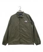 THE NORTH FACEザ ノース フェイス）の古着「コーチジャケット」｜ブラック×オリーブ