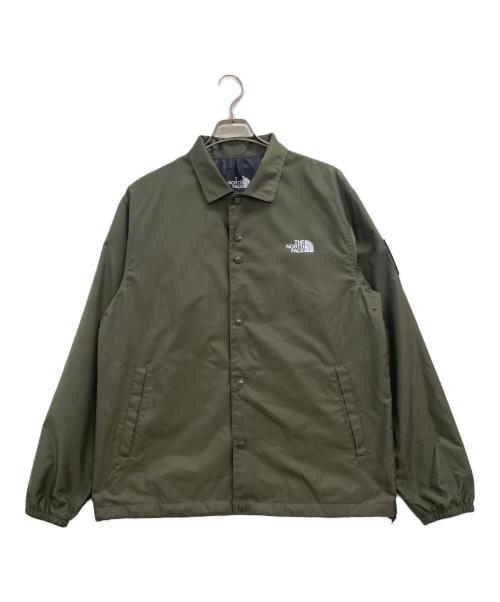 THE NORTH FACE（ザ ノース フェイス）THE NORTH FACE (ザ ノース フェイス) コーチジャケット ブラック×オリーブ サイズ:XL 未使用品の古着・服飾アイテム