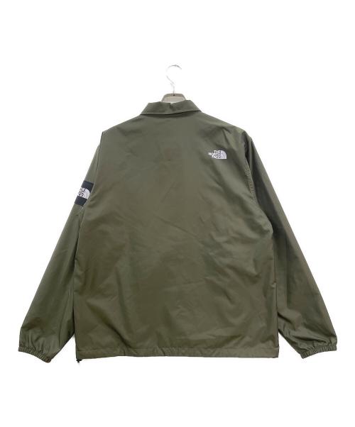 THE NORTH FACE（ザ ノース フェイス）THE NORTH FACE (ザ ノース フェイス) コーチジャケット ブラック×オリーブ サイズ:XL 未使用品の古着・服飾アイテム