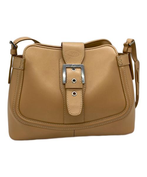 TOD'S（トッズ）TOD'S (トッズ) ハンドバッグ ベージュの古着・服飾アイテム