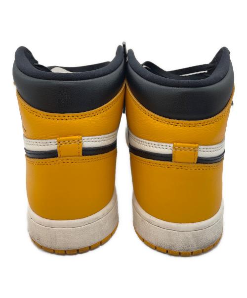 NIKE（ナイキ）NIKE (ナイキ) Air Jordan 1 Retro High OG イエロー×ブラック×ホワイト サイズ:27cmの古着・服飾アイテム
