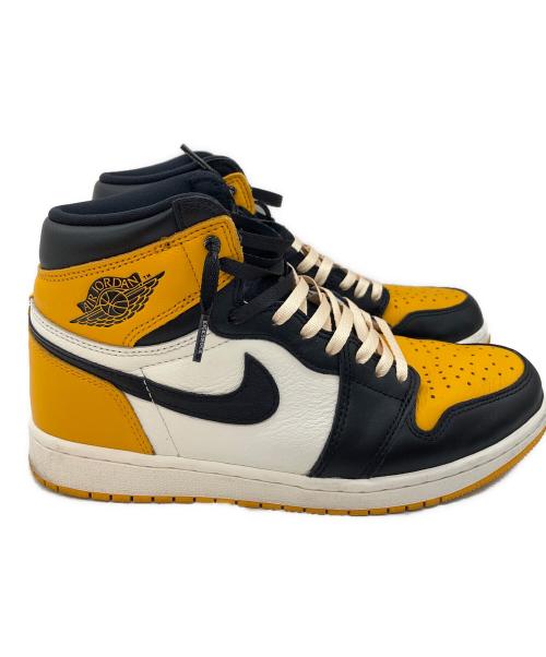 NIKE（ナイキ）NIKE (ナイキ) Air Jordan 1 Retro High OG イエロー×ブラック×ホワイト サイズ:27cmの古着・服飾アイテム