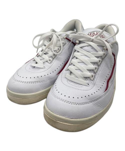 NIKE（ナイキ）NIKE (ナイキ) AIR JORDAN 2 RETRO LOW レッド×ブルー×ホワイト サイズ:28cmの古着・服飾アイテム